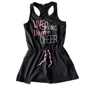 Ideology Big Girls' Graphic Print Dance Cheer Tank Dress